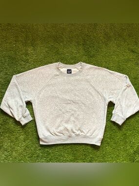 Gap Light Heather Grey Crewneck Sweatshirt Small